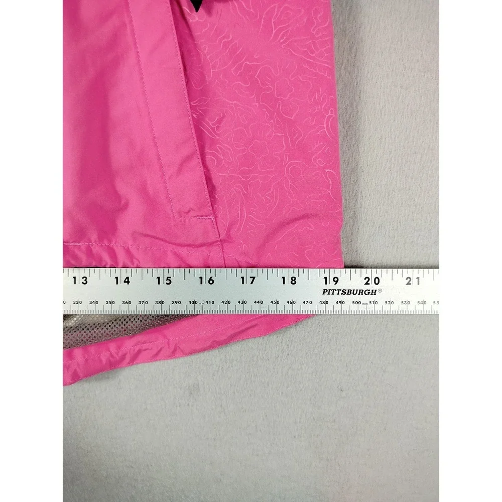 Gore Bike Wear Jacket Womens Medium Pink GORE-TEX Cycling Windbreaker Reflective